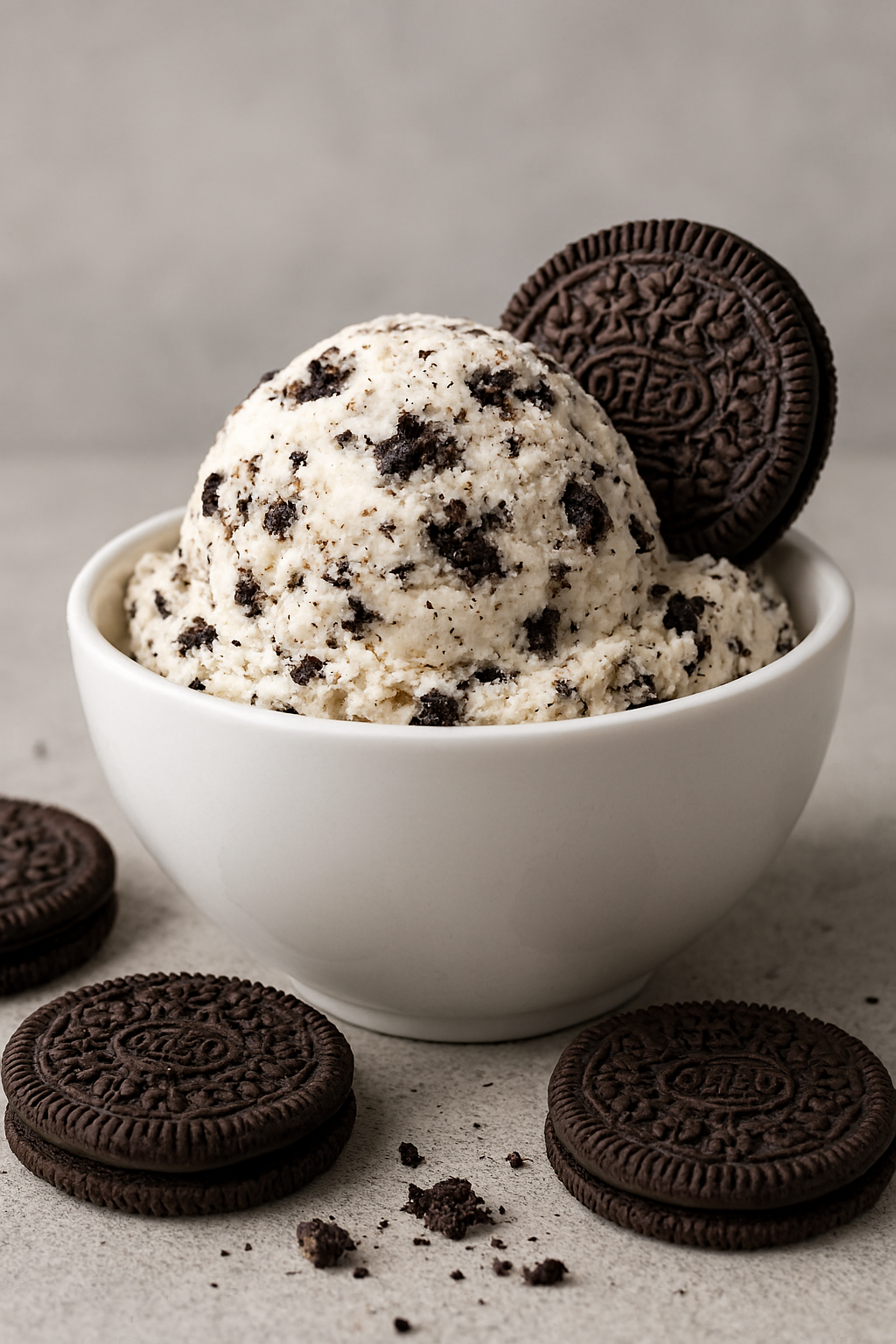 Helado de cremaoreo